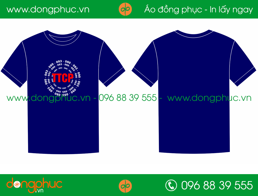Áo phông đồng phục công ty TTCP